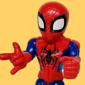 2018 Playskool Marvel Super Hero Adventures Spider-Man 5" Figure Cake Topper